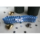 Blue Satin Brides Garter